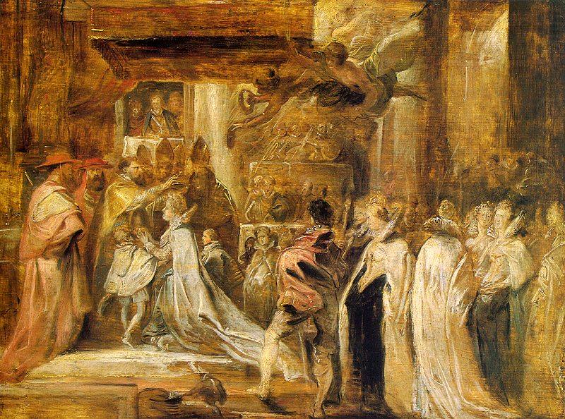 The Coronation of Marie de Medici, Peter Paul Rubens